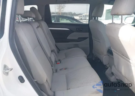 2018 Toyota Highlander Le from USA, damaged, VIN 5TDZARFH8JS036927